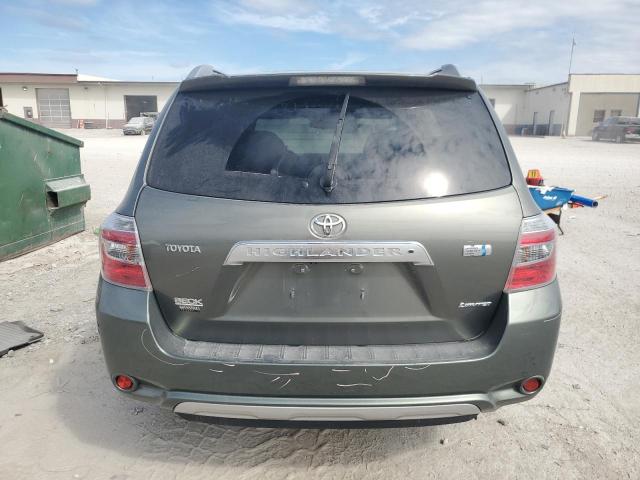 JTEEW44A482007866 - 2008 TOYOTA HIGHLANDER HYBRID LIMITED GREEN photo 6