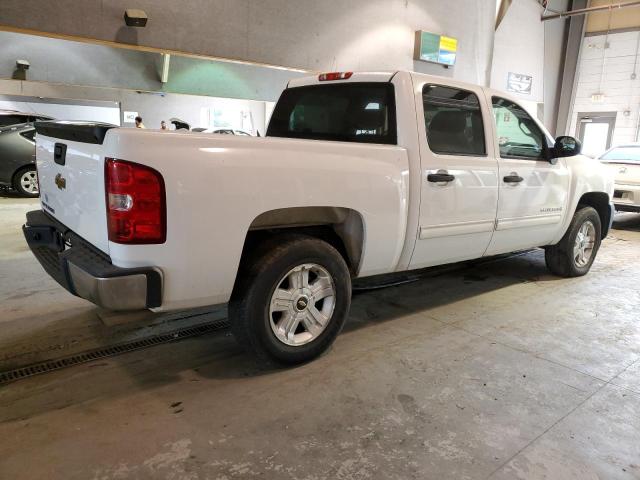 3GCXCUEJ5AG221878 - 2010 CHEVROLET SILVERADO C1500 HYBRID WHITE photo 3