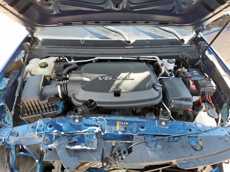 1GCGSBEN4K1279863 - 2019 CHEVROLET COLORADO BLUE photo 11