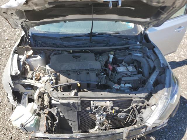 3N1AB7AP8KY278093 - 2019 NISSAN SENTRA S ვერცხლისფერი ფოტო 11