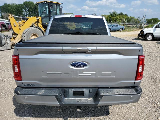 1FTFW1E53PFB28050 - 2023 FORD F150 SUPERCREW GRAY photo 6