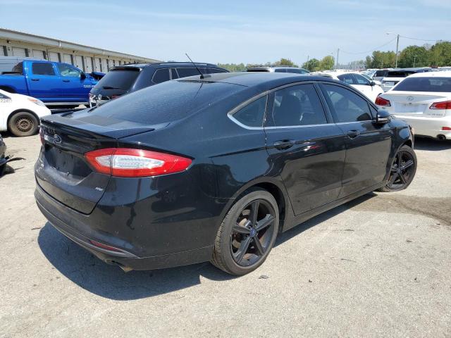 3FA6P0H72GR326003 - 2016 FORD FUSION SE BLACK photo 3