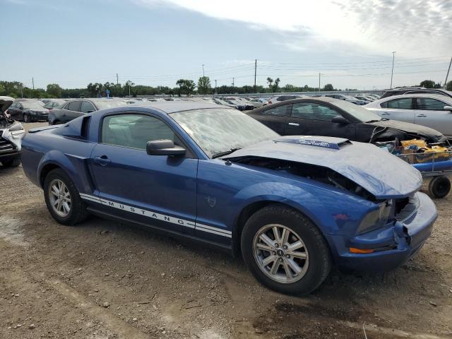 1ZVHT80N995112281 - 2009 FORD MUSTANG BLUE photo 4