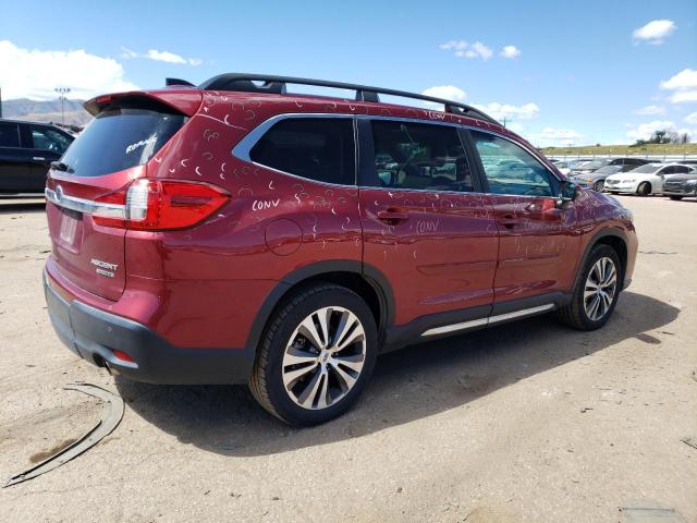 4S4WMAPD5K3441701 - 2019 SUBARU ASCENT LIMITED RED photo 3