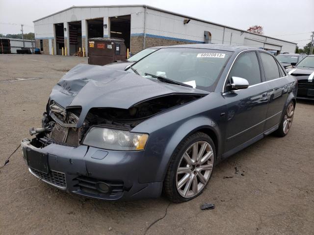 WAUPL68EX5A087171 - 2005 AUDI S4 GRAY photo 1