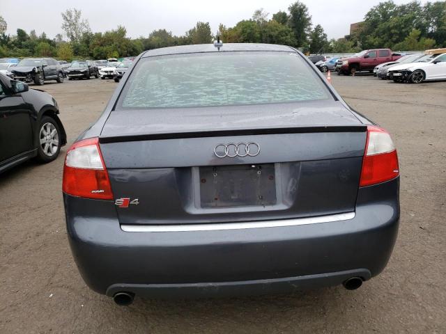 WAUPL68EX5A087171 - 2005 AUDI S4 GRAY photo 6