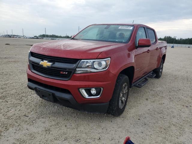 1GCGTCE31F1177251 - 2015 CHEVROLET COLORADO Z71 RED photo 1