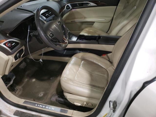 3LN6L2G91DR811499 - 2013 LINCOLN MKZ WHITE photo 7