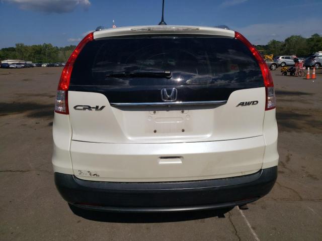 5J6RM4H74EL045981 - 2014 HONDA CR-V EXL თეთრი ფოტო 6