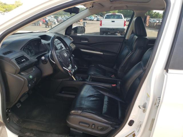 5J6RM4H74EL045981 - 2014 HONDA CR-V EXL თეთრი ფოტო 7