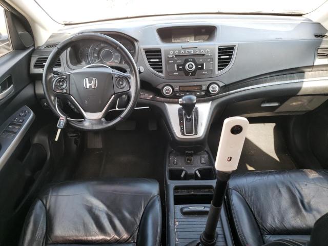 5J6RM4H74EL045981 - 2014 HONDA CR-V EXL თეთრი ფოტო 8