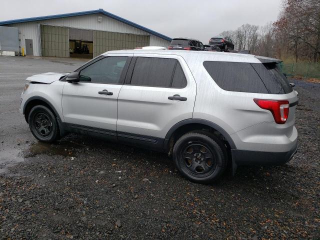 1FM5K8AR0GGC61766 - 2016 FORD EXPLORER POLICE INTERCEPTOR SILVER photo 2
