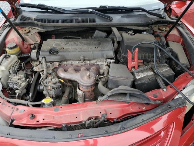 4T1BE46K09U354726 - 2009 TOYOTA CAMRY BASE BURGUNDY photo 11