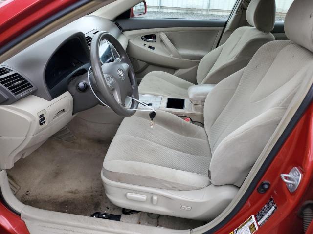 4T1BE46K09U354726 - 2009 TOYOTA CAMRY BASE BURGUNDY photo 7