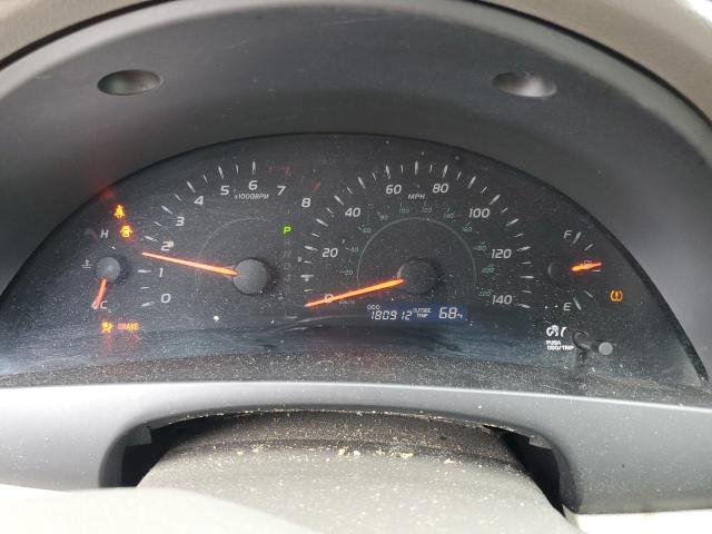 4T1BE46K09U354726 - 2009 TOYOTA CAMRY BASE BURGUNDY photo 9