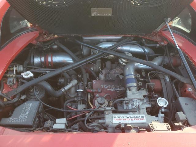 JT2SW22P2P0063195 - 1993 TOYOTA MR2 RED photo 11