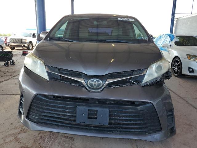 5TDKZ3DC9KS001930 - 2019 TOYOTA SIENNA LE GRAY photo 5