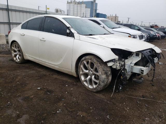 2G4GT5GX2F9271254 - 2015 BUICK REGAL GS WHITE photo 4