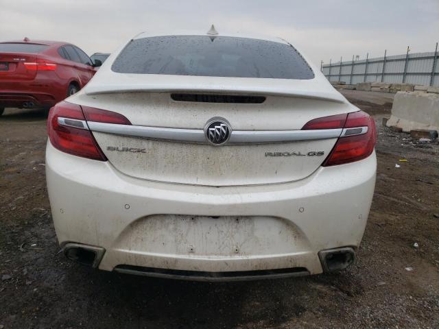 2G4GT5GX2F9271254 - 2015 BUICK REGAL GS Ақ фото 6