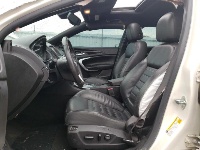 2G4GT5GX2F9271254 - 2015 BUICK REGAL GS Ақ фото 7