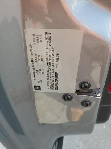 2G1WJ15K379387983 - 2007 CHEVROLET MONTE CARLO LS ნაცრისფერი ფოტო 12