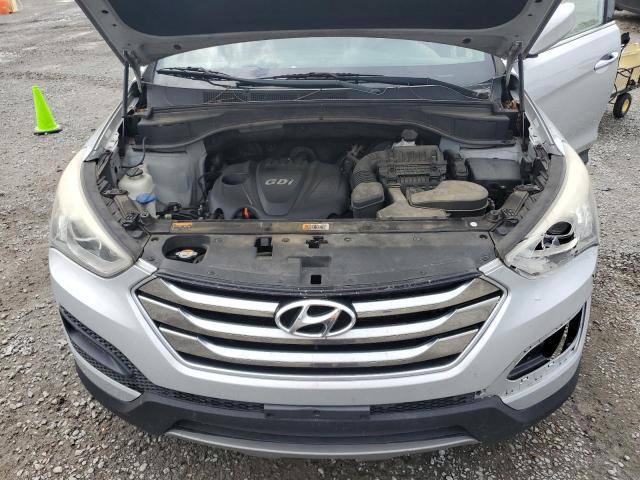 5XYZT3LB8FG287913 - 2015 HYUNDAI SANTA FE SILVER photo 12