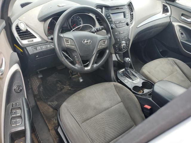 5XYZT3LB8FG287913 - 2015 HYUNDAI SANTA FE SILVER photo 8