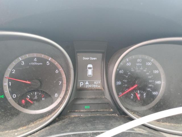 5XYZT3LB8FG287913 - 2015 HYUNDAI SANTA FE SILVER photo 9