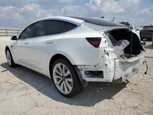 5YJ3E1EA8KF444799 - 2019 TESLA MODEL 3 WHITE photo 2