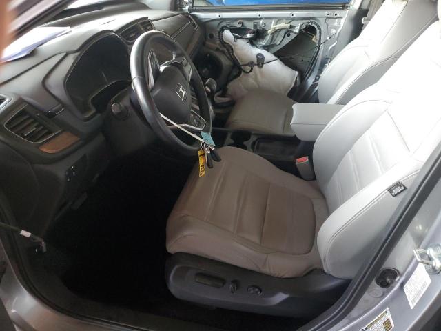 7FARW2H88JE092218 - 2018 HONDA CR-V EXL SILVER photo 7