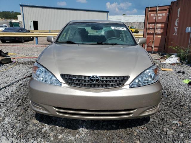 4T1BE32K32U522185 - 2002 TOYOTA CAMRY LE GOLD photo 5
