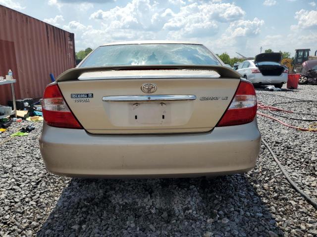 4T1BE32K32U522185 - 2002 TOYOTA CAMRY LE GOLD photo 6