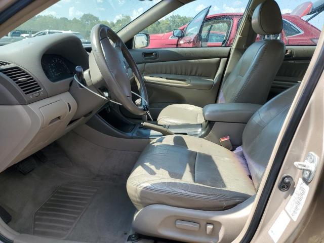 4T1BE32K32U522185 - 2002 TOYOTA CAMRY LE GOLD photo 7
