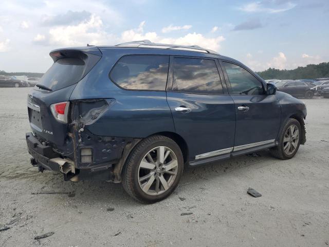 5N1AR2MN0EC612907 - 2014 NISSAN PATHFINDER S 蓝色 照片 3