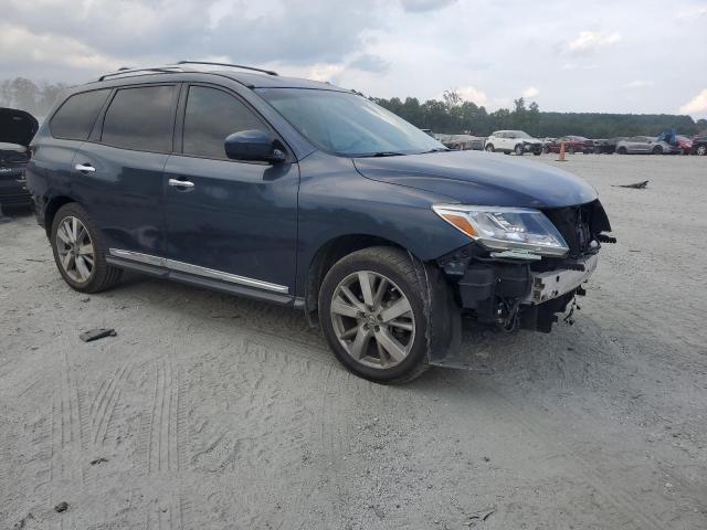 5N1AR2MN0EC612907 - 2014 NISSAN PATHFINDER S 蓝色 照片 4