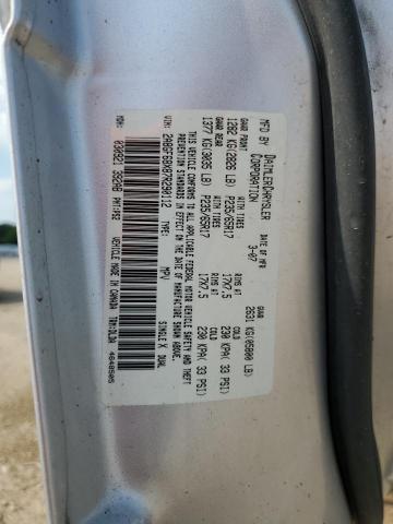 2A8GF68X87R290112 - 2007 CHRYSLER PACIFICA TOURING 银色 照片 13