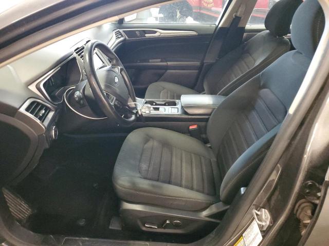 3FA6P0LU0KR284209 - 2019 FORD FUSION SE GRAY photo 7