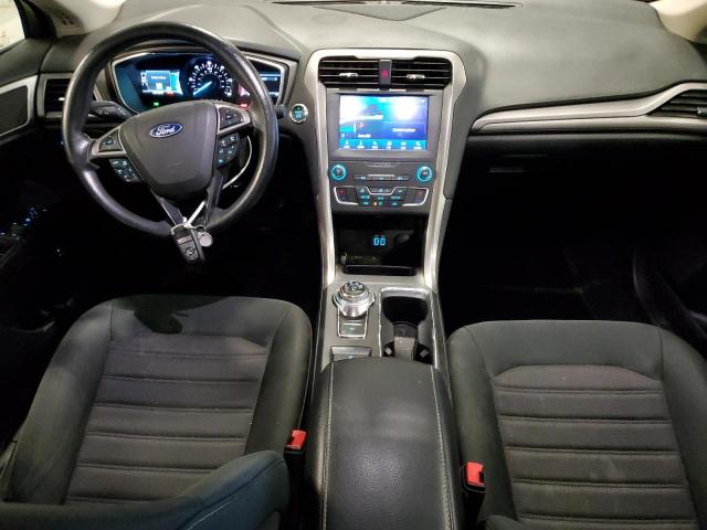 3FA6P0LU0KR284209 - 2019 FORD FUSION SE GRAY photo 8