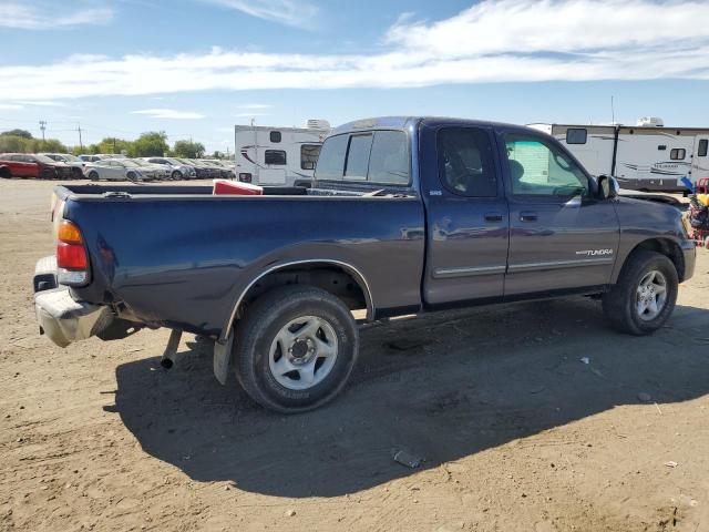 5TBRN34123S384144 - 2003 TOYOTA TUNDRA ACCESS CAB SR5 BLUE photo 3