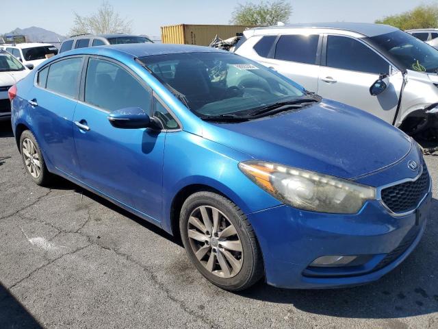 KNAFX4A82E5123145 - 2014 KIA FORTE EX 蓝色 照片 4