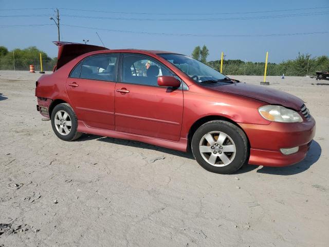 2T1BR32EX4C220881 - 2004 TOYOTA COROLLA CE Rouge photo 4