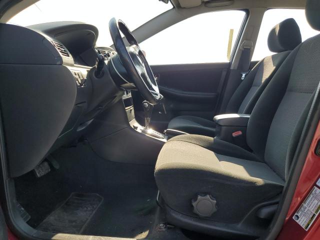 2T1BR32EX4C220881 - 2004 TOYOTA COROLLA CE Rouge photo 7