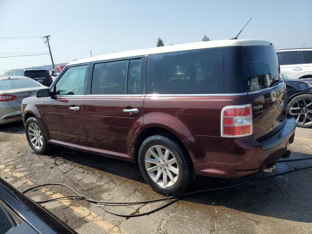 2FMGK5CC5ABA54000 - 2010 FORD FLEX SEL BURGUNDY photo 2
