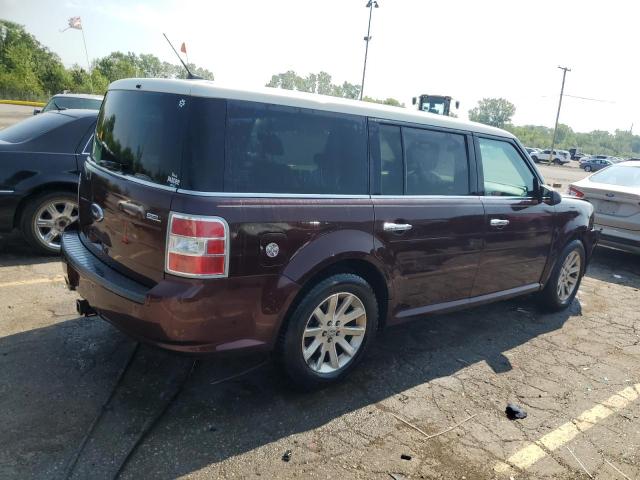 2FMGK5CC5ABA54000 - 2010 FORD FLEX SEL BURGUNDY photo 3