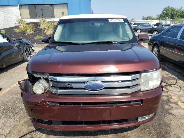 2FMGK5CC5ABA54000 - 2010 FORD FLEX SEL BURGUNDY photo 5