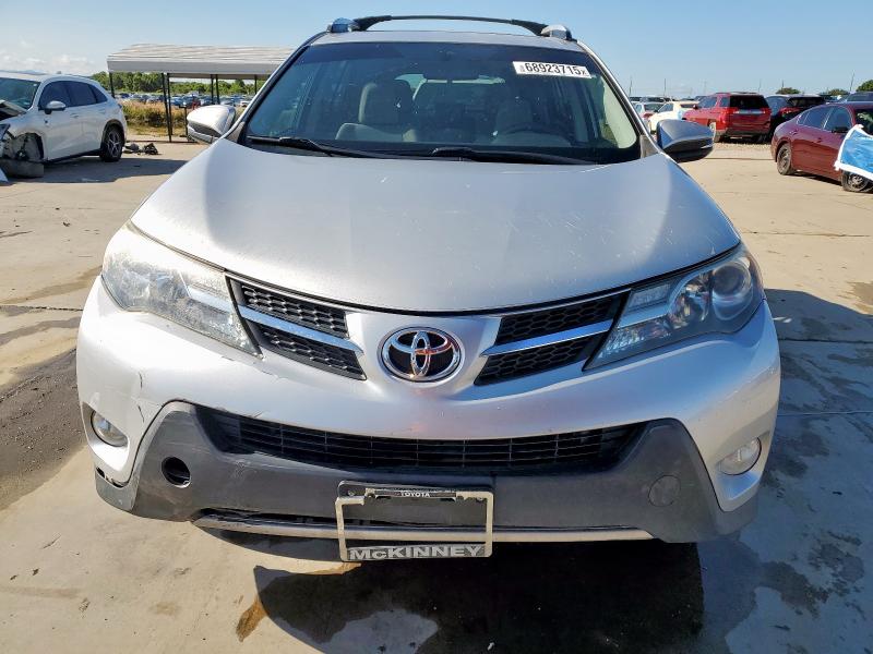 JTMWFREV6FD059041 - 2015 TOYOTA RAV4 XLE SILVER photo 5
