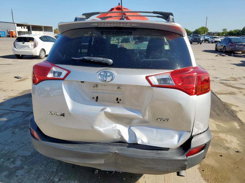 JTMWFREV6FD059041 - 2015 TOYOTA RAV4 XLE SILVER photo 6