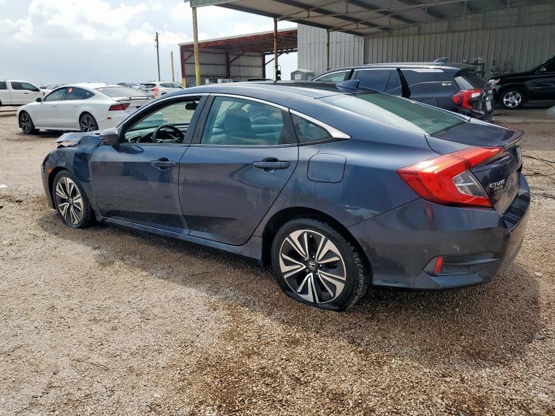 19XFC1F44HE011782 - 2017 HONDA CIVIC EX BLUE photo 2