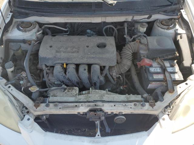 2T1KR32EX6C575620 - 2006 TOYOTA COROLLA MA XR WHITE photo 11