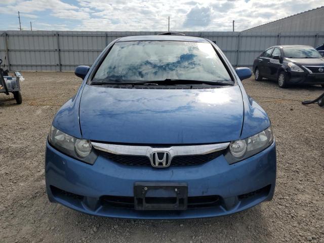 19XFA1F51AE042914 - 2010 HONDA CIVIC LX BLUE photo 5